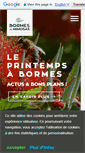Mobile Screenshot of bormeslesmimosas.com